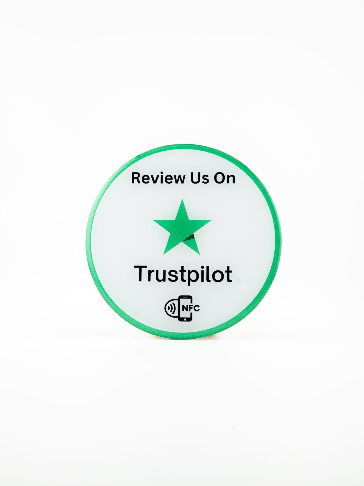 Hochwertiger NFC - Aufkleber für mehr Trustpilot Bewertungen - Custom Ratings